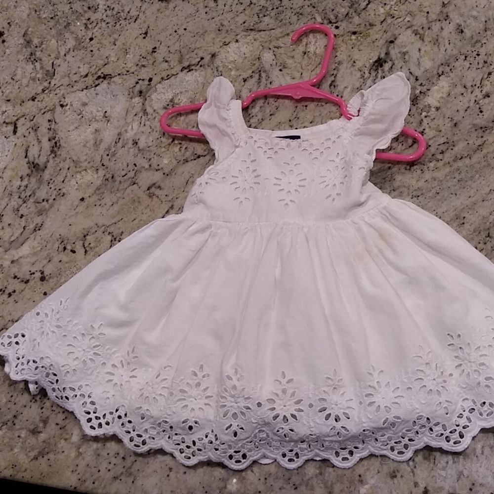 Baby Gap White summer dress 12-18 months